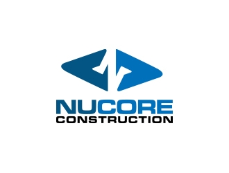Nucore Construction logo design by shernievz