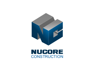 Nucore Construction logo design by coco