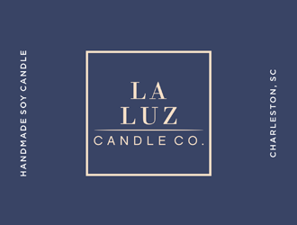 La Luz Candle Co. logo design by johana
