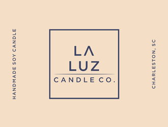 La Luz Candle Co. logo design by johana