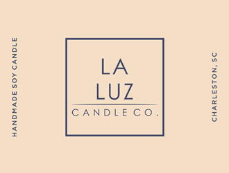 La Luz Candle Co. logo design by johana