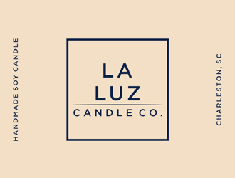 La Luz Candle Co. logo design by johana
