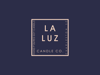 La Luz Candle Co. logo design by oke2angconcept