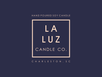 La Luz Candle Co. logo design by oke2angconcept