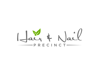 Hair & Nail Precinct logo design by nurul_rizkon