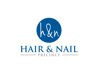Hair & Nail Precinct logo design by L E V A R