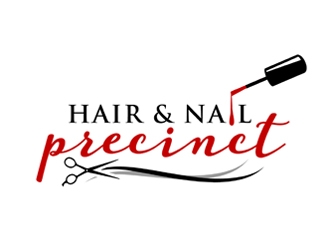 Hair & Nail Precinct logo design by ingepro