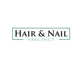 Hair & Nail Precinct logo design by MarkindDesign