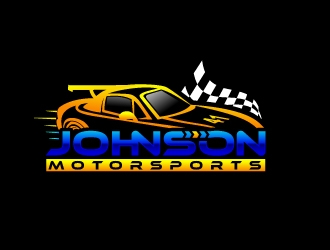 Johnson motorsports logo design by uttam