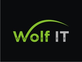 Wolf IT logo design by bricton