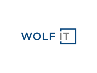 Wolf IT logo design by nurul_rizkon