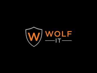 Wolf IT logo design by johana