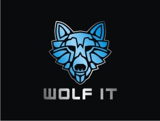 Wolf IT logo design by burjec