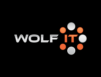 Wolf IT logo design by RIANW