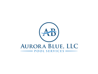 Aurora Blue, LLC logo design by alby