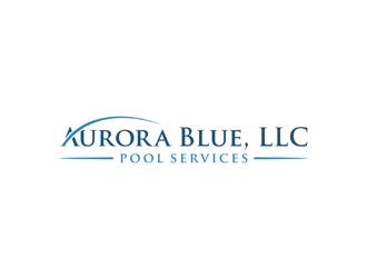 Aurora Blue, LLC logo design by alby