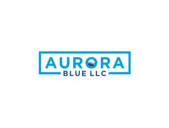 Aurora Blue, LLC logo design by bricton