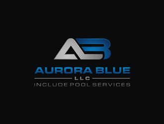 Aurora Blue, LLC logo design by ndaru
