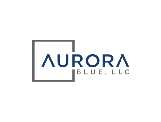 Aurora Blue, LLC logo design by nurul_rizkon