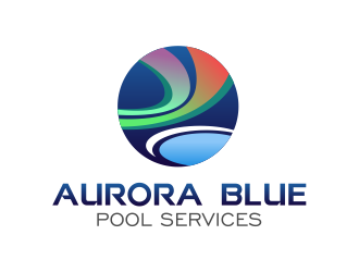 Aurora Blue, LLC logo design by serprimero