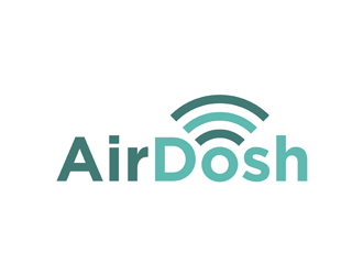 AirDosh logo design by alby