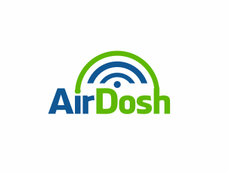 AirDosh logo design by serprimero