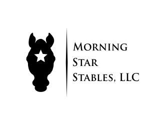 Morning Star Stables, LLC logo design by Girly