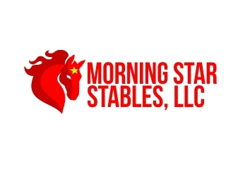 Morning Star Stables, LLC logo design by madjuberkarya