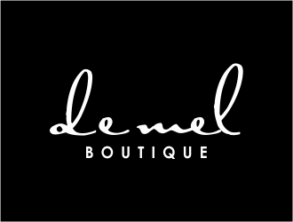 De'Mel Boutique logo design by Girly