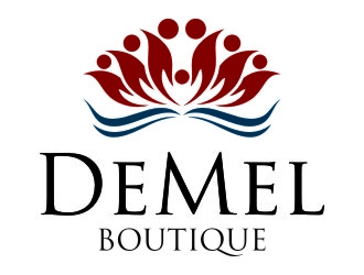De'Mel Boutique logo design by jetzu