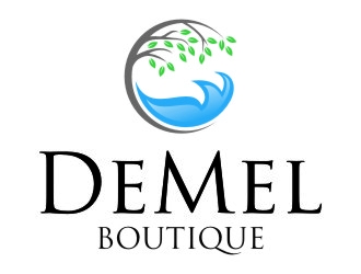 De'Mel Boutique logo design by jetzu