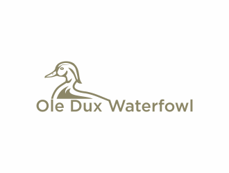 Ole Dux Waterfowl  logo design by hopee