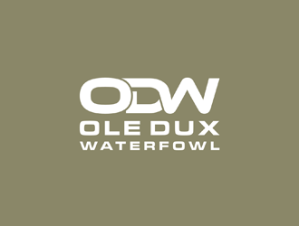 Ole Dux Waterfowl  logo design by johana