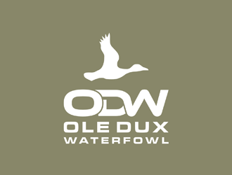 Ole Dux Waterfowl  logo design by johana