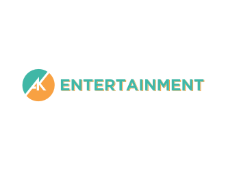 AK Entertainment logo design by agil