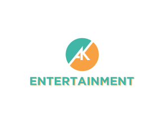 AK Entertainment logo design by agil