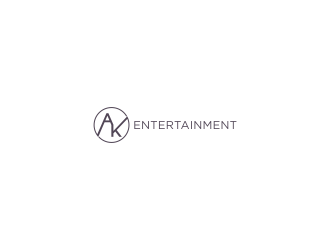 AK Entertainment logo design by L E V A R