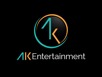 AK Entertainment logo design by breaded_ham