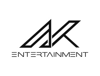 AK Entertainment logo design by Coolwanz
