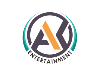 AK Entertainment logo design by Edi Mustofa
