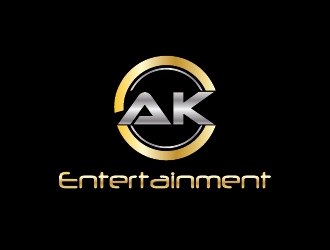 AK Entertainment logo design by ingenious007