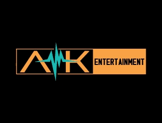 AK Entertainment logo design by ingenious007