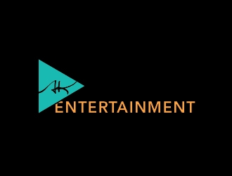 AK Entertainment logo design by ingenious007