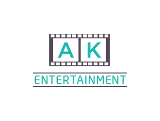 AK Entertainment logo design by ingenious007