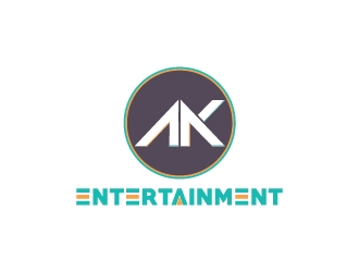 AK Entertainment logo design by ingenious007