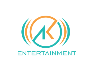 AK Entertainment logo design by serprimero