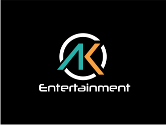 AK Entertainment logo design by kimora