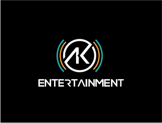 AK Entertainment logo design by kimora