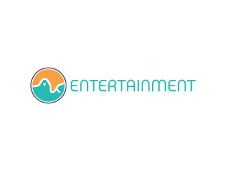 AK Entertainment logo design by Lafayate