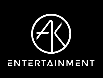 AK Entertainment logo design by quanghoangvn92